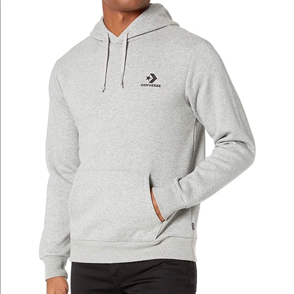 Converse StarChevron Embroidered Pullover Hoodie Men's Size S L 10008814-a03 - Picture 3 of 6
